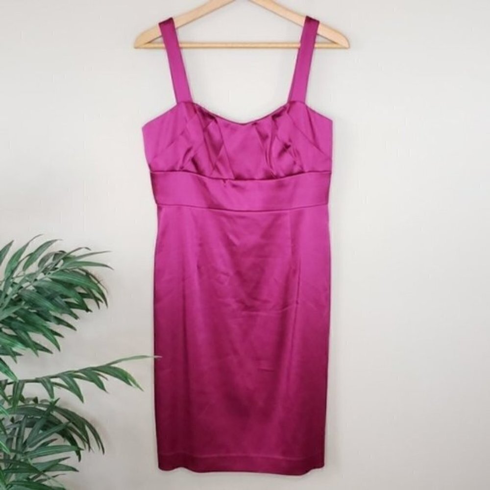 Tahari ASL | Magenta Formal Cocktail Dress Size 10